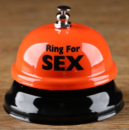 Настольный звонок RING FOR SEX - Сима-Ленд - купить с доставкой в Саранске