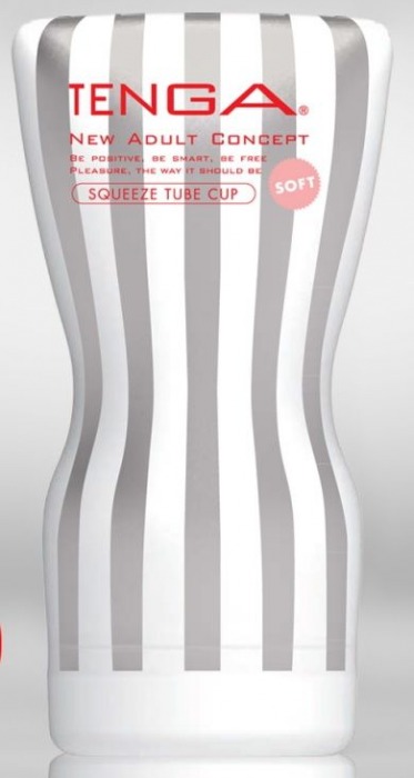 Мастурбатор TENGA Squeeze Tube Cup Soft - Tenga - в Саранске купить с доставкой