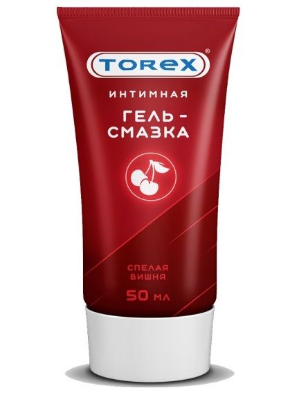 Смазка на водной основе TOREX  Спелая вишня  - 50 мл. - Torex - купить с доставкой в Саранске