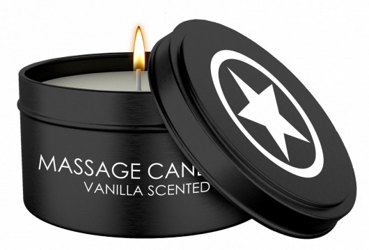 Массажная свеча с ароматом ванили Massage Candle - Shots Media BV - купить с доставкой в Саранске