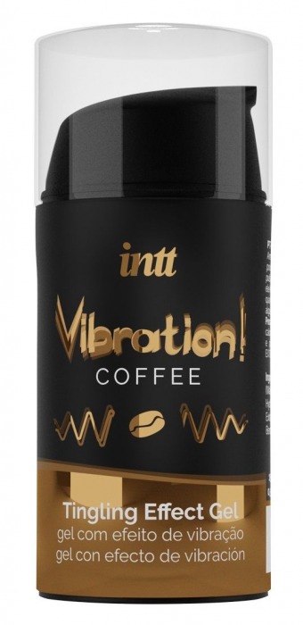 Жидкий интимный гель с эффектом вибрации Vibration! Coffee - 15 мл. - INTT - купить с доставкой в Саранске