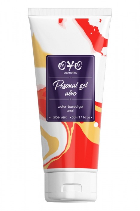 Анальная смазка на водной основе OYO Personal Gel Aloe - 50 мл. - OYO - купить с доставкой в Саранске