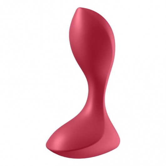 Красный вибромассажёр простаты Satisfyer Backdoor Lover - 14 см. - Satisfyer - в Саранске купить с доставкой
