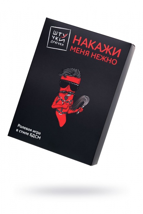 Фиолетовый набор БДСМ «Накажи меня нежно» с карточками - Штучки-дрючки - купить с доставкой в Саранске