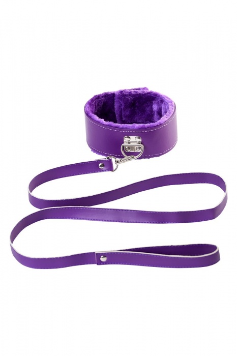 Фиолетовый набор БДСМ «Накажи меня нежно» с карточками - Штучки-дрючки - купить с доставкой в Саранске
