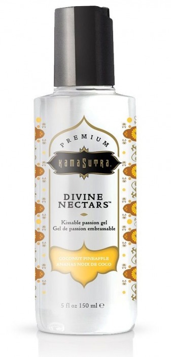 Гель-лубрикант на водной основе Divine Nectars Vanilla с ароматом ванили - 150 мл. - Kama Sutra - купить с доставкой в Саранске