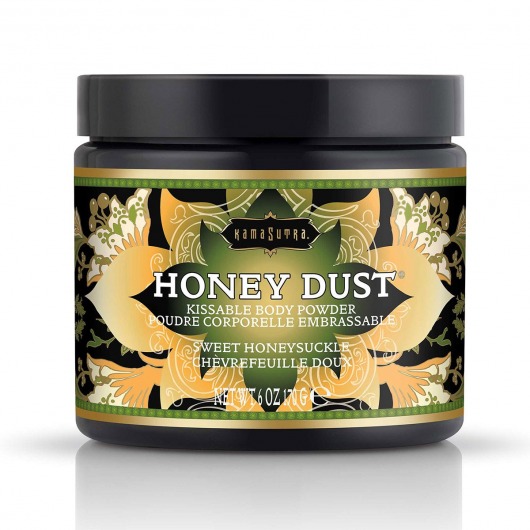 Пудра для тела Honey Dust Body Powder с ароматом жимолости - 170 гр. - Kama Sutra - купить с доставкой в Саранске