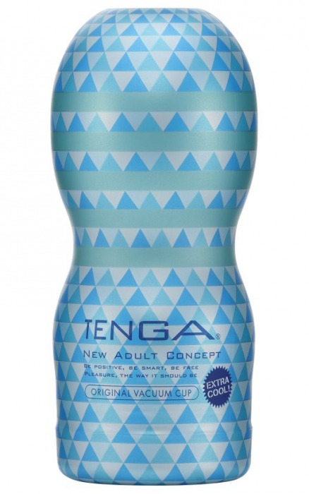 Мастурбатор с охлаждающей смазкой TENGA Original Vacuum Cup Extra Cool - Tenga - в Саранске купить с доставкой