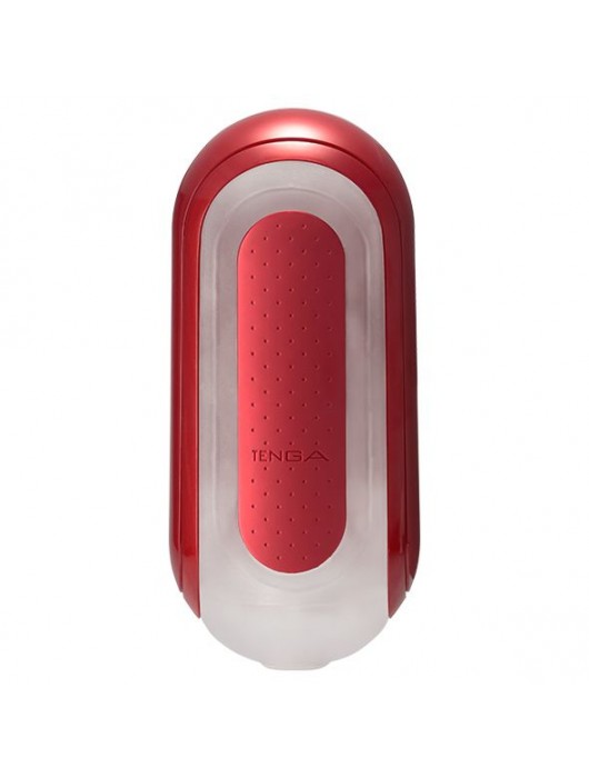 Красный мастурбатор Flip Zero Red   Warmer с подогревом - Tenga - в Саранске купить с доставкой