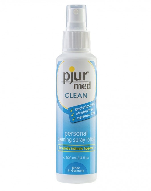 Гигиенический спрей pjur MED Clean Spray - 100 мл. - Pjur - купить с доставкой в Саранске