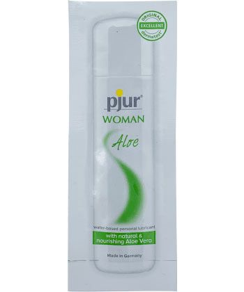 Лубрикант на водной основе pjur WOMAN Aloe - 2 мл. - Pjur - купить с доставкой в Саранске