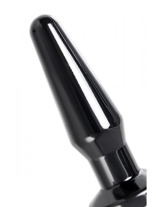 Черная анальная втулка Gemini β - 12,3 см. - POPO Pleasure