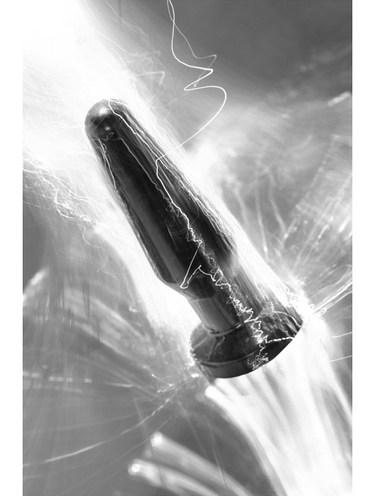 Черная анальная втулка Gemini β - 12,3 см. - POPO Pleasure