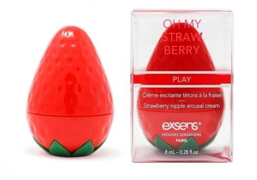 Крем для стимуляции сосков Oh My Strawberry - 8 мл. - Exsens - купить с доставкой в Саранске