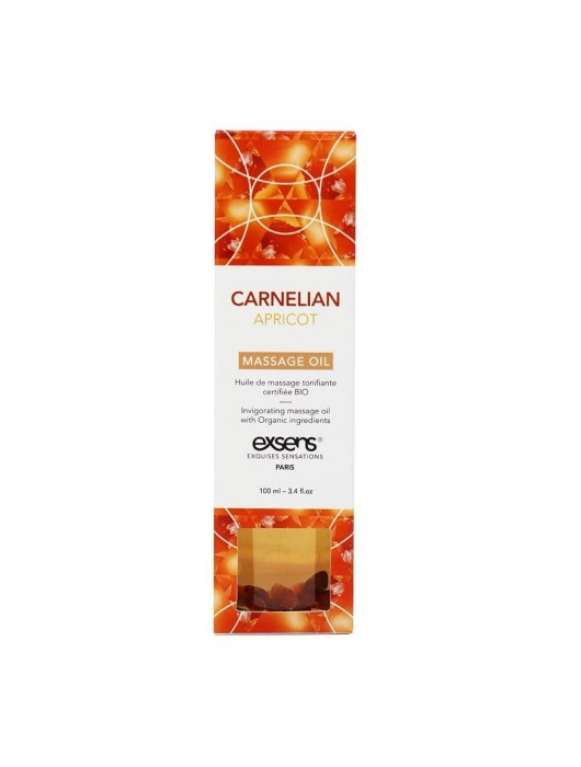 Органическое массажное масло CARNELIAN APRICOT - 100 мл. - Exsens - купить с доставкой в Саранске