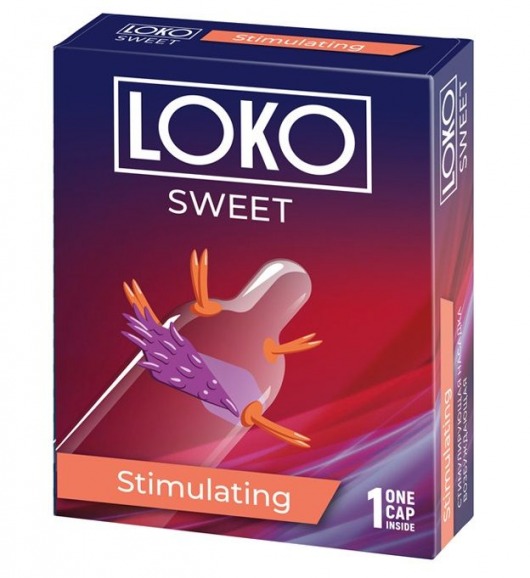 Стимулирующая насадка на пенис LOKO SWEET с возбуждающим эффектом - Sitabella - в Саранске купить с доставкой