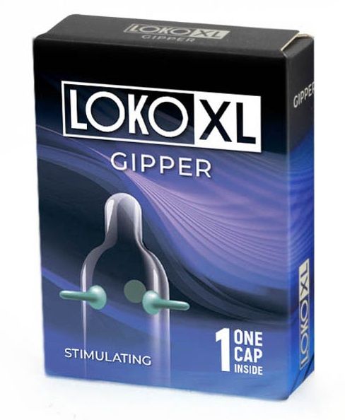 Стимулирующая насадка на пенис LOKO XL GIPPER - Sitabella - в Саранске купить с доставкой