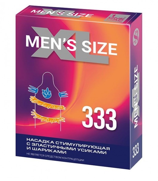 Стимулирующая насадка на пенис MEN SIZE 333 - Sitabella - в Саранске купить с доставкой