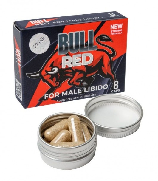 Пищевой концентрат для мужчин BULL RED - 8 капсул - Sitabella - купить с доставкой в Саранске