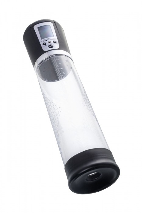 Прозрачная автоматическая помпа для пениса Alrik - Sexus - в Саранске купить с доставкой