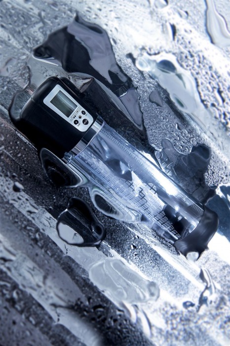 Прозрачная автоматическая помпа для пениса Alrik - Sexus - в Саранске купить с доставкой