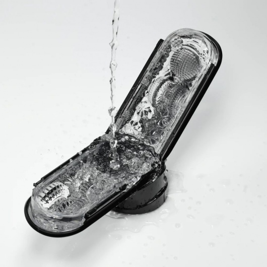 Черный мастурбатор Flip Zero Gravity - Tenga - в Саранске купить с доставкой