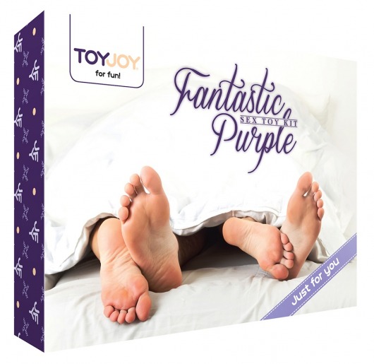 Эротический набор FANTASTIC PURPLE SEX TOY KIT - Toy Joy - купить с доставкой в Саранске