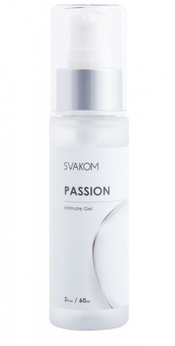 Смазка на водной основе Passion Intimate Gel - 60 мл. - Svakom - купить с доставкой в Саранске