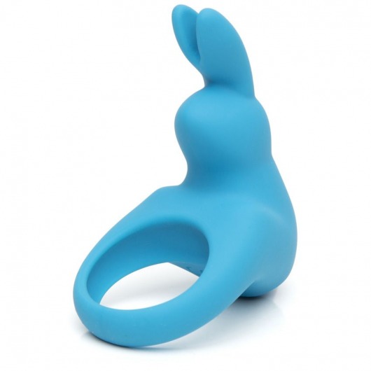 Голубое эрекционное виброкольцо Happy Rabbit Rechargeable Rabbit Cock Ring - Happy Rabbit - в Саранске купить с доставкой