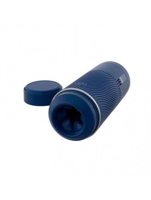 Синий мастурбатор с контролем всасывания Arcwave Pow Stroker - Arcwave - в Саранске купить с доставкой