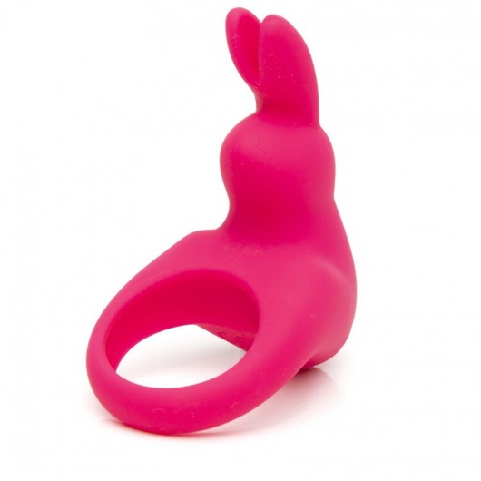 Розовое эрекционное виброкольцо Happy Rabbit Rechargeable Rabbit Cock Ring - Happy Rabbit - в Саранске купить с доставкой