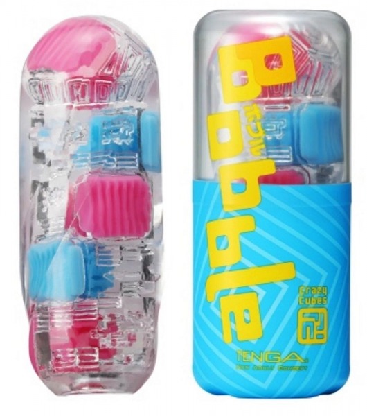 Мастурбатор Tenga Bobble Crazy Cubes - Tenga - в Саранске купить с доставкой