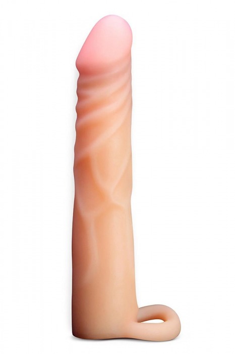 Телесная насадка на пенис Cock Xtender - 17,7 см. - Blush Novelties - в Саранске купить с доставкой