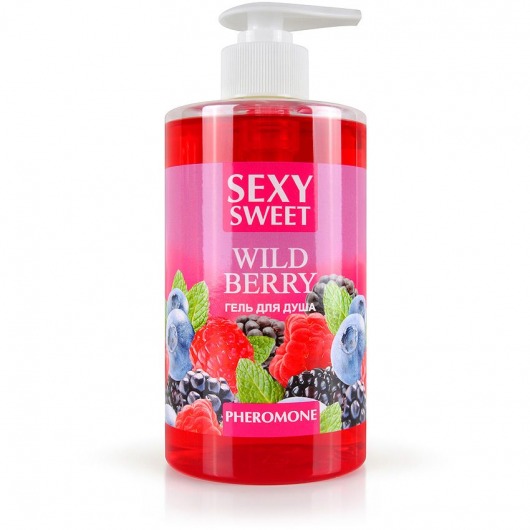 Гель для душа Sexy Sweet Wild Berry с ароматом лесных ягод и феромонами - 430 мл. -  - Магазин феромонов в Саранске