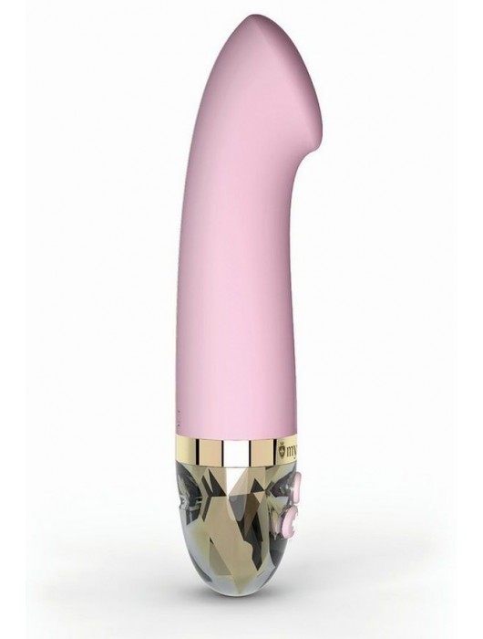 Розовый стимулятор для G-точки Right on Ron - 17 см. - MyStim