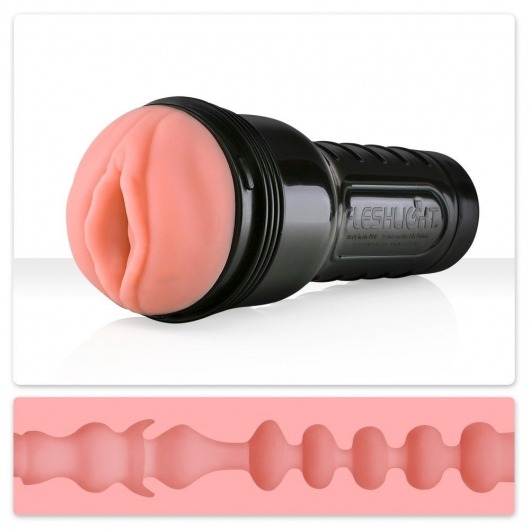 Мастурбатор-вагина Fleshlight - Pink Lady Mini-Lotus - Fleshlight - в Саранске купить с доставкой