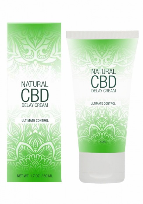 Крем-пролонгатор Natural CBD Delay Cream - 50 мл. - Shots Media BV - купить с доставкой в Саранске