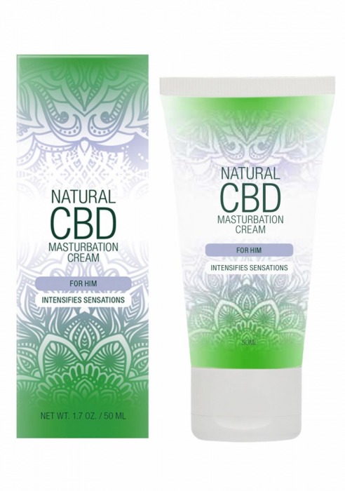 Крем для мастурбации для мужчин Natural CBD Masturbation Cream For Him - 50 мл. - Shots Media BV - купить с доставкой в Саранске