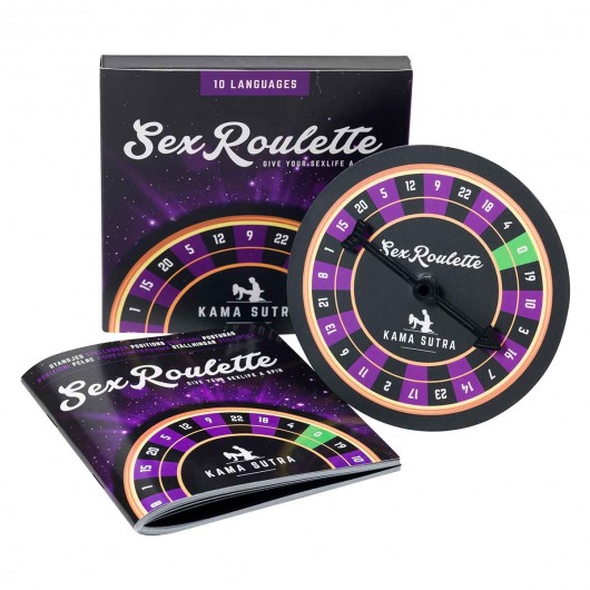 Настольная игра-рулетка Sex Roulette Kamasutra - Tease&Please - купить с доставкой в Саранске