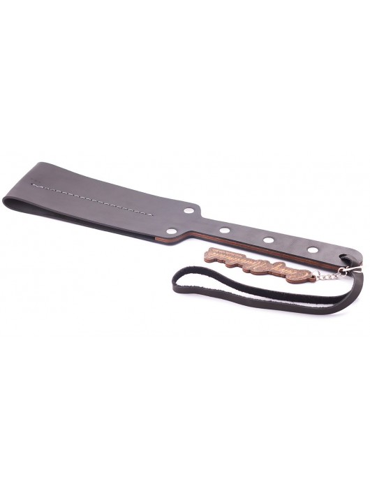 Гладкий мягкий удлиненный пэддл с заклепками - 32 см. - Crazy Handmade - купить с доставкой в Саранске