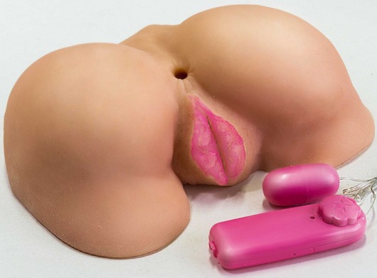 Вибровагина с двумя отверстиями и с выносным пультом - LOVETOY (А-Полимер) - в Саранске купить с доставкой