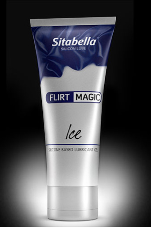 Силиконовая гель-смазка FLIRT MAGIC Ice с лёгким пролонгирующим эффектом - 75 мл. - Sitabella - купить с доставкой в Саранске