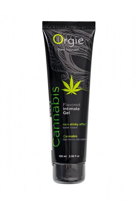 Интимный гель на водной основе ORGIE Lube Tube Cannabis - 100 мл. - ORGIE - купить с доставкой в Саранске