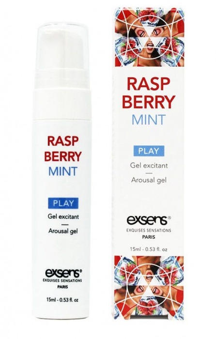 Возбуждающий гель Raspberry Mint с ароматом малины и мяты - 15 мл. - Exsens - купить с доставкой в Саранске