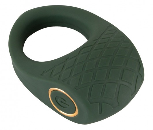 Зеленое эрекционное виброкольцо Luxurious Vibro Cock Ring - Orion - в Саранске купить с доставкой