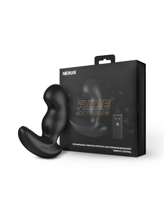 Черный вибромассажер простаты Nexus Ride Extreme - 14,1 см. - Nexus Range - в Саранске купить с доставкой