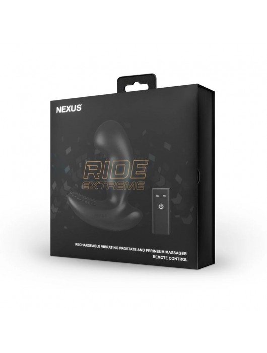 Черный вибромассажер простаты Nexus Ride Extreme - 14,1 см. - Nexus Range - в Саранске купить с доставкой