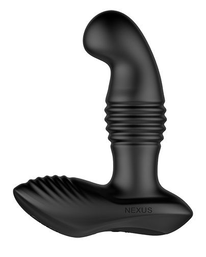 Черный массажер простаты Nexus Thrust с возвратно-поступательными движениями - 13,8 см. - Nexus Range - в Саранске купить с доставкой