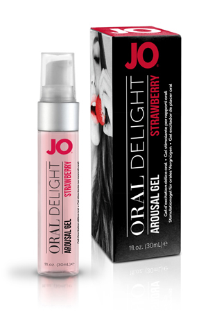 Клубничный лубрикант для оральных ласк Oral Delight Strawberry Sensation - 30 мл. - System JO - купить с доставкой в Саранске