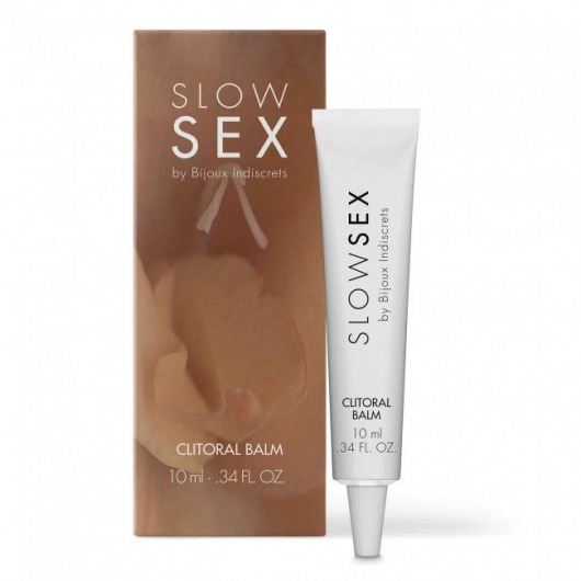 Бальзам для клитора Slow Sex Clitoral Balm - 10 мл. - Bijoux Indiscrets - купить с доставкой в Саранске